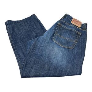 Lucky Brand Mens Blue Denim Jeans Altered 34" x 26 1/2"